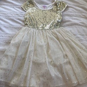 Sequins dress with sparkle